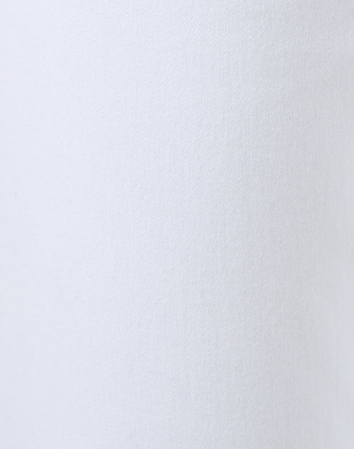 AG Jeans' Caden Lightweight Stretch-Cotton White Straight-Leg Cropped Pants