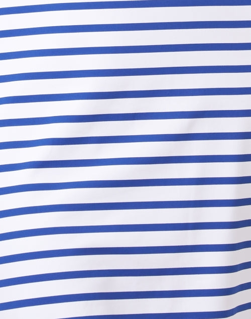 Tolede Women's Blue and White Striped Summer Dress for Warm Weather