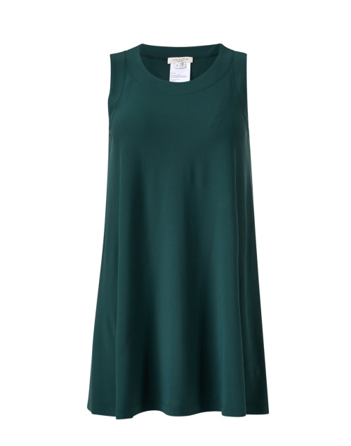 Stylish Lightweight Green Stretch Jersey Tank Top by Lafayette 148 New York