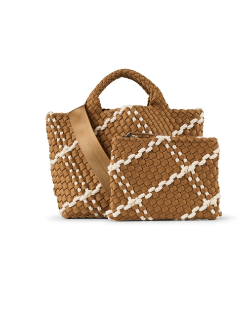 Stylish Small Brown Handwoven Rope Handbag for City Girls - St. Barths