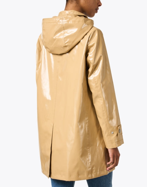 Iconic Light Tan Princess Waterproof Slicker Raincoat for the New Season