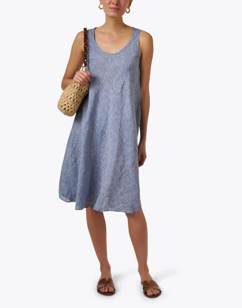 Casual Bree Blue Women's Linen Summer Dress