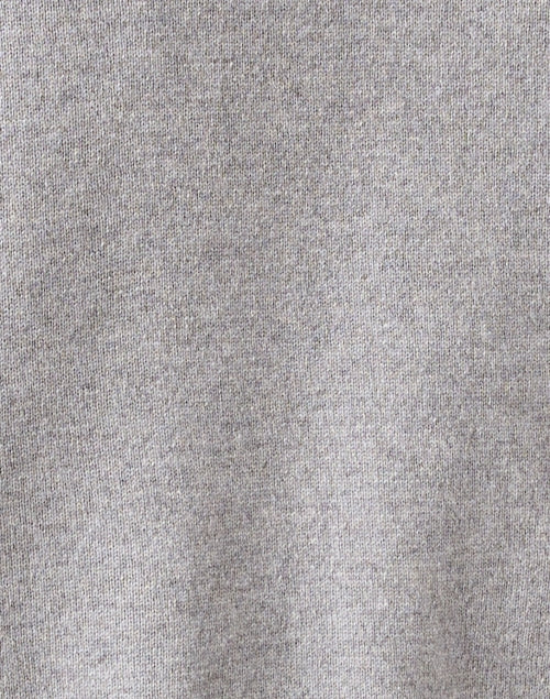 Stylish Grey Sweater Made of Luxurious Wool, Silk and Cashmere Blend
