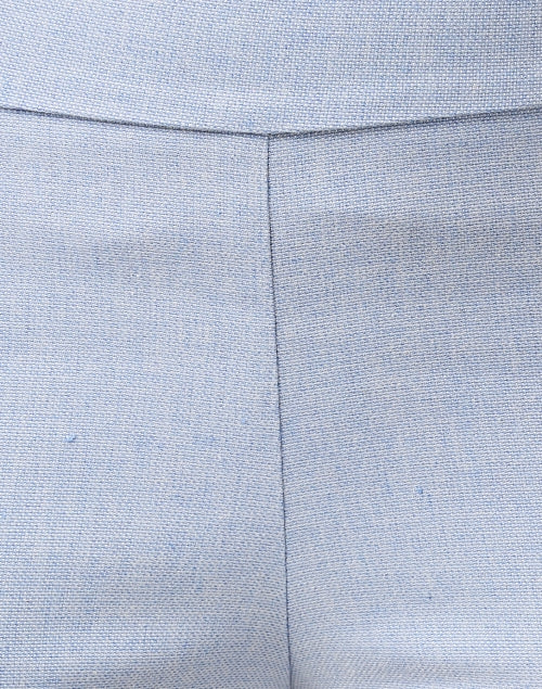 Stylish Leo Chambray Cropped Flare Women's Pants for All-Day Wear