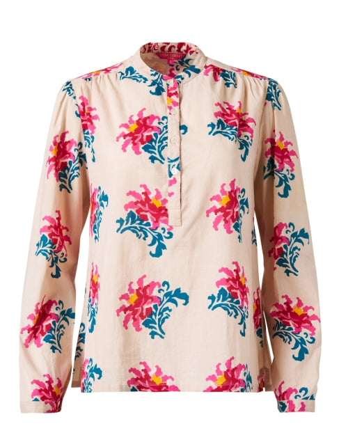 Stylish Batumi Beige Printed Casual Shirt for Everyday Wear