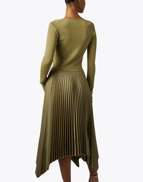 Dubois Women's Elegant Olive Green Formal Dress