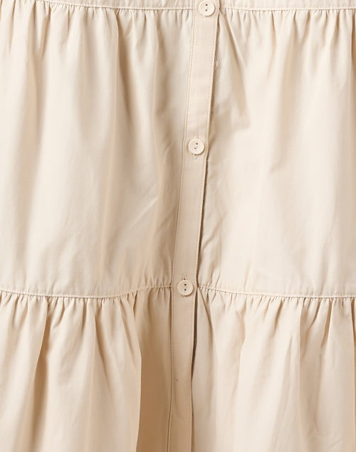 Stylish Havana Beige Mid - length Women's Dress