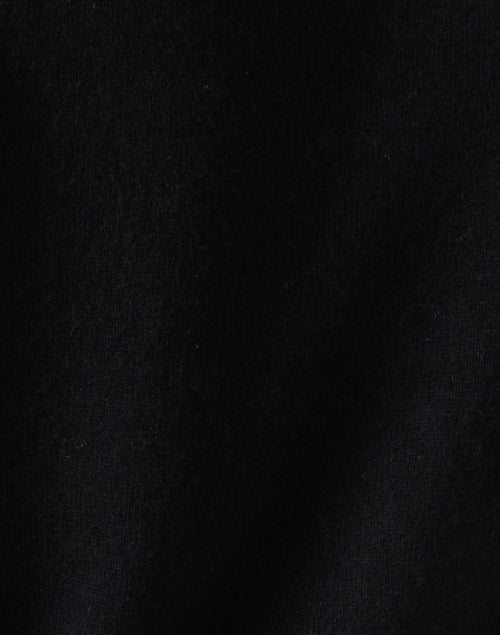 Luxurious Black Sleeveless Cashmere Mock Neck Sweater for Versatile Styling
