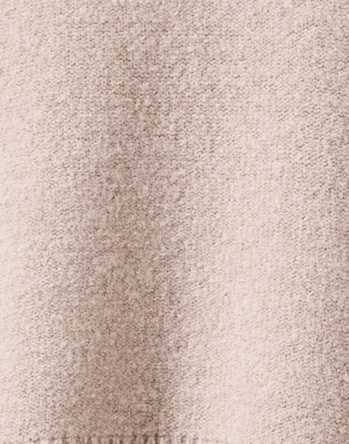 Luxurious Priamo Taupe Wool-Alpaca Blend Sweater for Everyday Wear