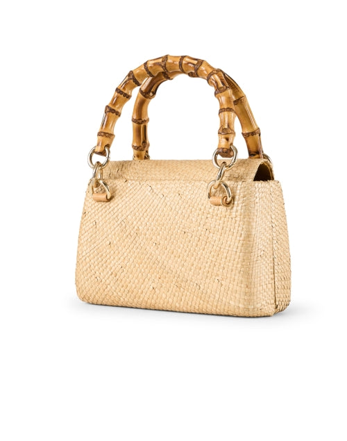 Stylish Laila Toast Top-Handle Straw Bag for Fashionable Women