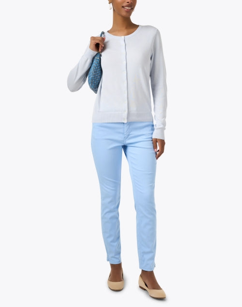 Ultra-Soft Stretchy Dream Blue Slim-Fit Stretch Jeans