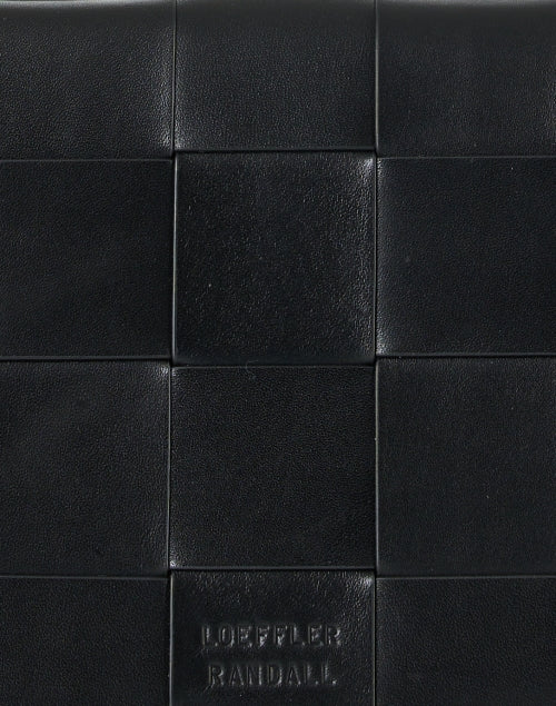 Exquisite Delphine Black Leather Multi - Style Bag