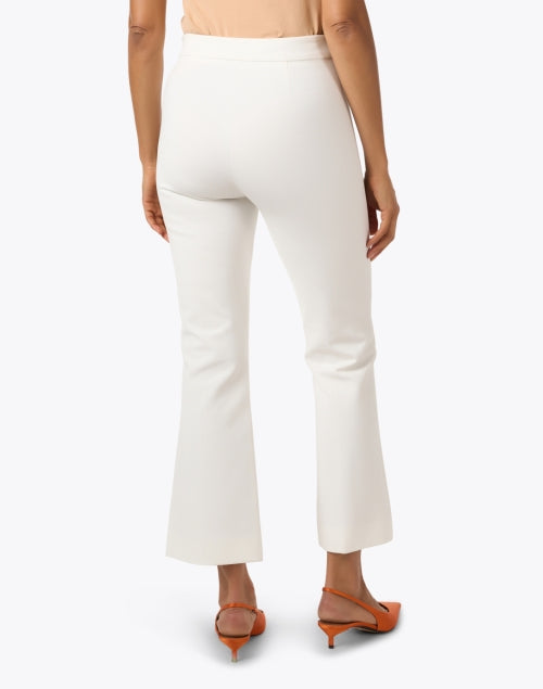 Stylish Lola Women's White Stretch Pant