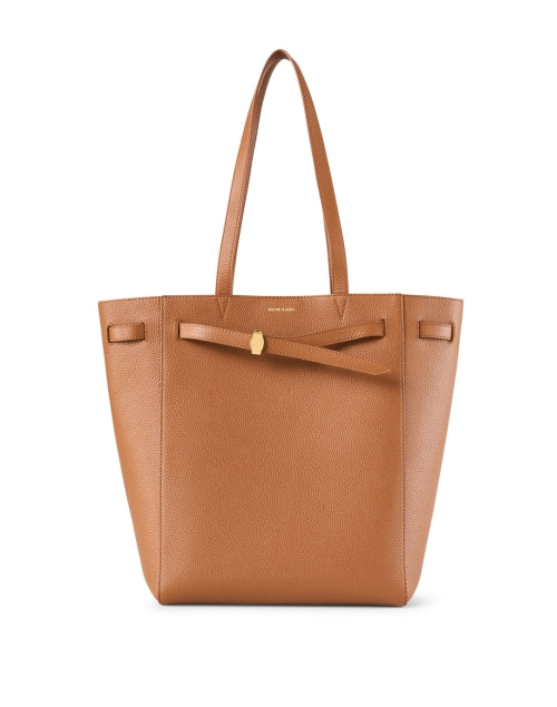 Stylish Adjustable Brown Leather Dash Tote Bag for Everyday Use