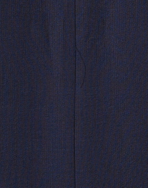 Navy Wool Minimalist Shift Dress from Malawi