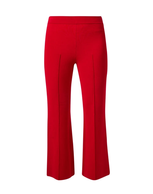 Stylish Rene Stretch Red Flare-Leg Pant for Versatile Wear