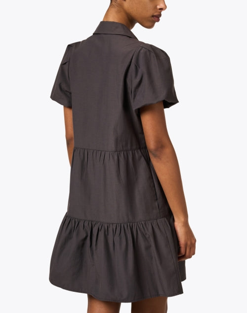 Stylish Black Havana Mini Dress by Brochu Walker