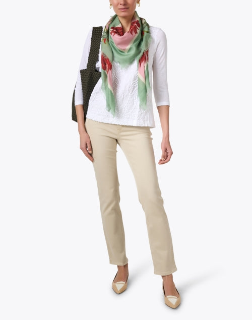 Stylish Nomad Green Hand - woven Hobo Handbag for Fashionable City Girls