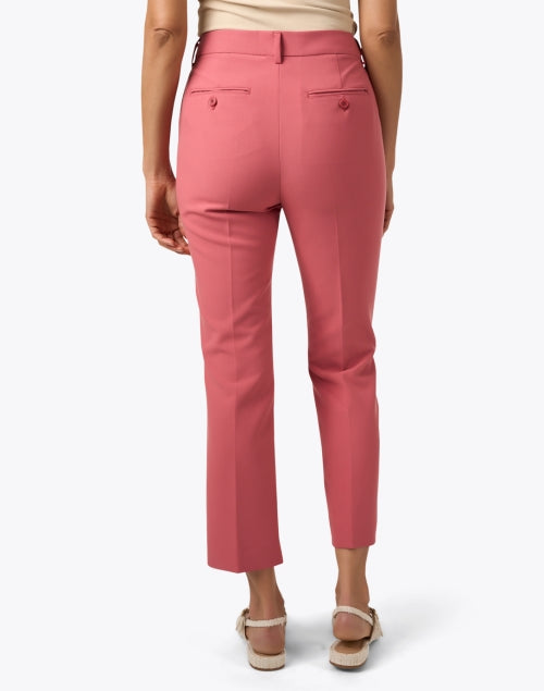 Weekend Max Mara Freda Brand New Pink Women's Straight Leg Ankle Stretch Pants