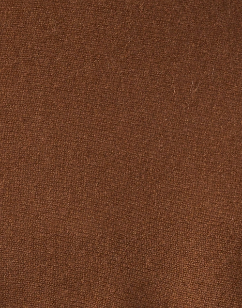 Soft Light Brown Cashmere Ruana Poncho for Cool Weather
