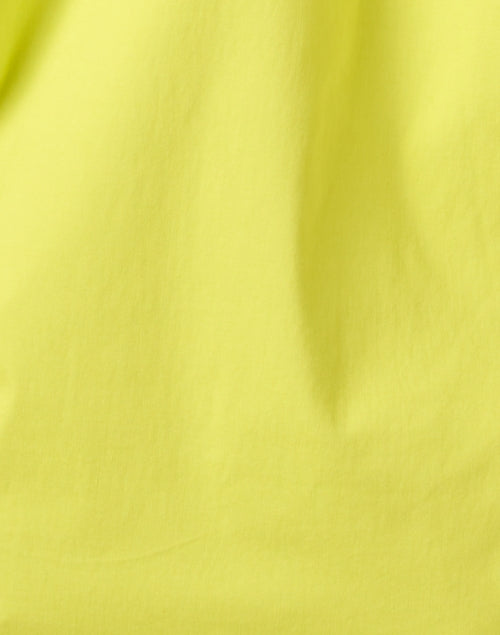 Crosby Women's Citron Yellow Silky Blend Poplin Blouse Top for Workweek