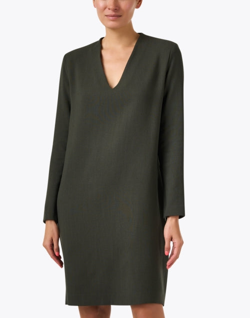 Lari Green Women's Shift Style Dress for Versatile Occasions