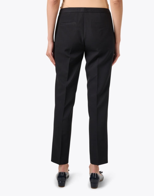Alexi Men's Black Slim-Fit Dress Pants for Everyday Wear