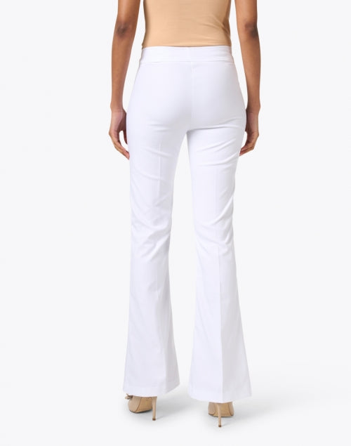 Bellini Signature Stretch White Pull - On Women's Trousers