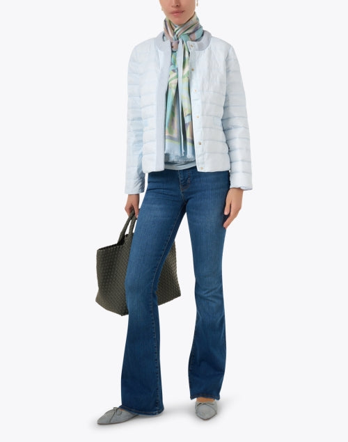 Stylish Frame Le Flare Stretch Blue Denim Jeans