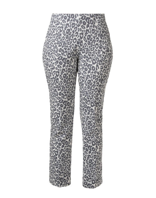 Annie Style Animal Print Elastic Waist Pull - On Straight - Leg Women's Pants