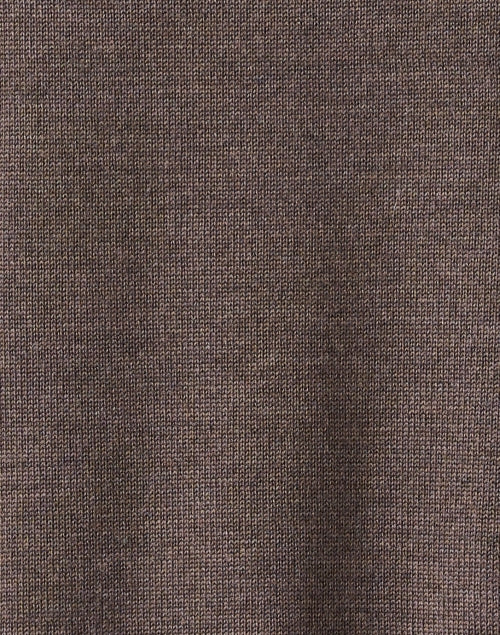 Stylish Superbo Brown 100% Wool Turtleneck Sweater for All - Season Wear