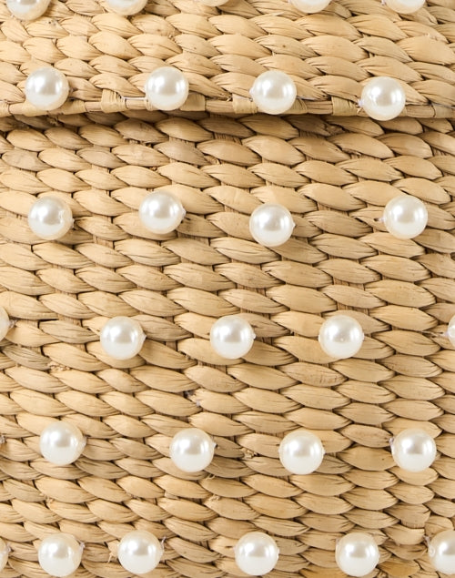 Exquisite Handwoven Disco Ball Pearl-Embellished Fashion Bag