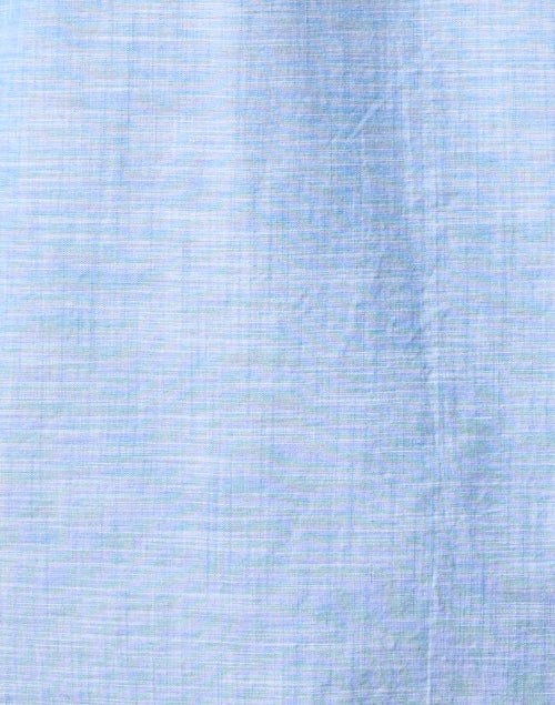 Stylish Eileen Women's Blue Cotton Button - Down Shirt