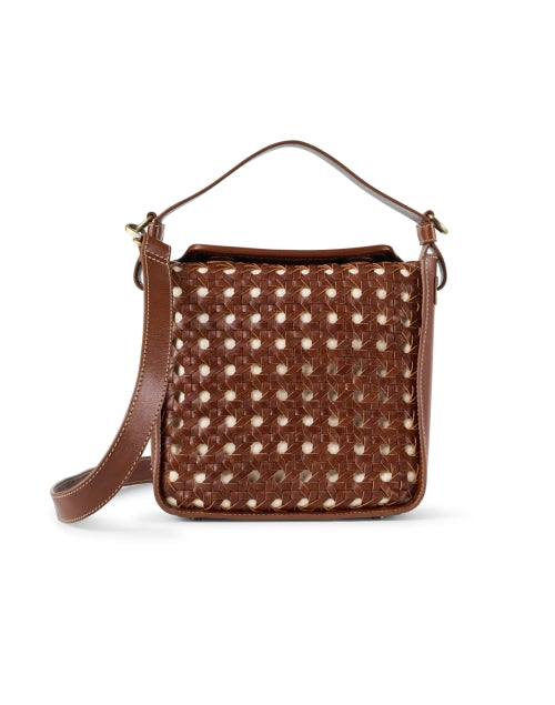 Stylish Woven Leather Crossbody Bag by Rafe - Megan Brown Edition