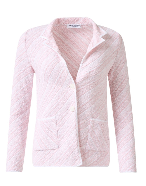 Stylish Amina Rubinacci Santos Pink Women's Fashion Jacket