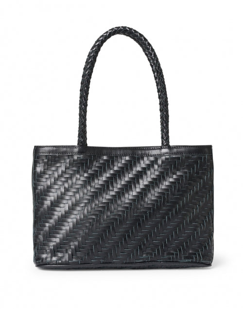 Elegant Ella Black Leather Shoulder Bag for Daily Outings