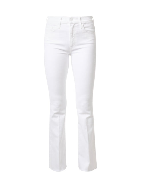 White Stretch Flare Weekender Jeans for Effortlessly Cool Looks