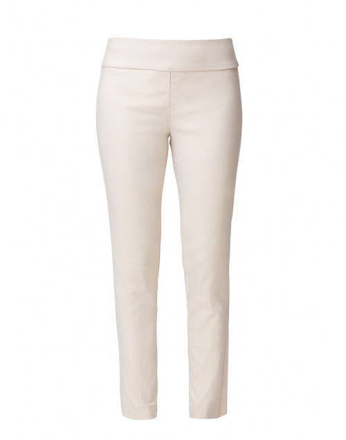 Lauren Elliott Women's Control Stretch Pull-On Chino Ankle Pants