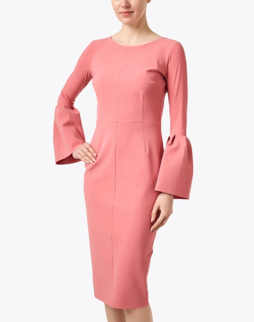 Chiara Boni La Petite Robe Petera Elegant Peach Stretch - Jersey Women's Dress