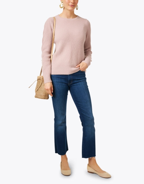The Medium Blue High-Waisted Ankle-Length Stretch Denim Jeans for a Stylish Look, Named Hustler