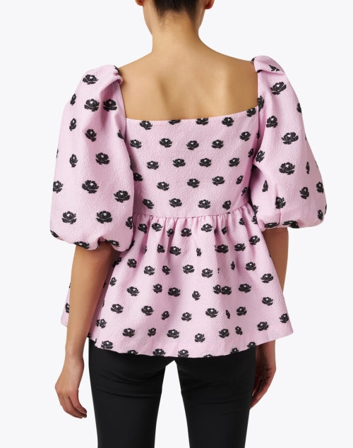 Stunning Baby Pink Jacquard Kinsley Shirt with Modern Design