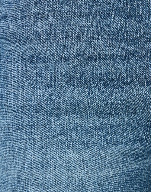 Frame's Medium Wash Ultra Wide Leg Stretch Denim Le Slim Palazzo Jeans for a Trendy Look