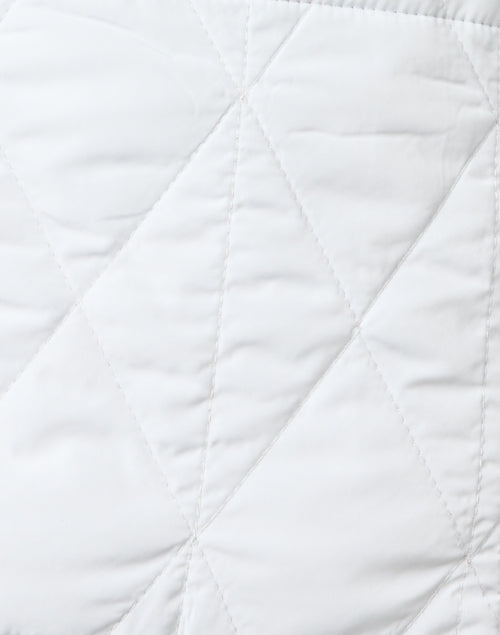 Reversible Coral and Ice Blue Water-Resistant Quilted Fashion Jacket