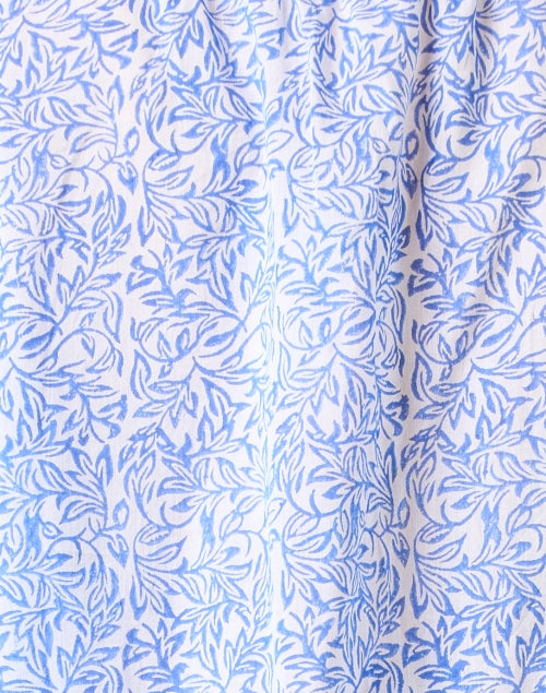 Rachel Women's Blue Paisley Print Fashionable Blouse