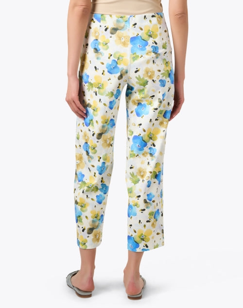 Equestrian Kara Floral Printed Wide-Leg Trousers for All-Day Wear