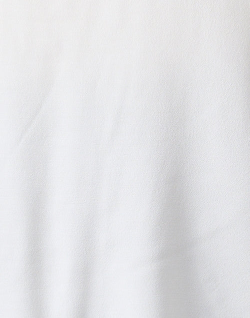 Stylish Philippine Ivory Tie - Neck Lightweight Shirt for Women