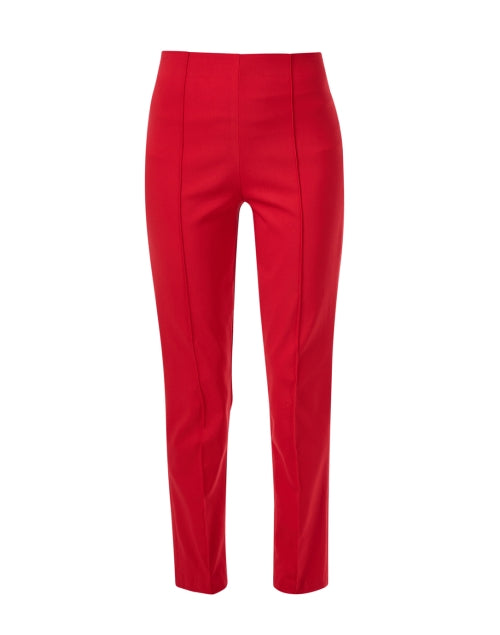 Stylish Sharon Red Pull - On Equestrian Pants for Modern Women