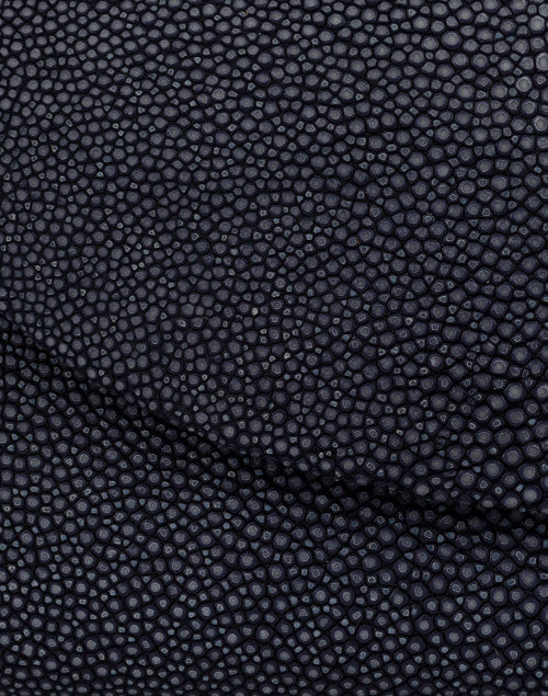 J Markell's Handmade Navy Baby Grande Stingray Clutch with Built - in Wallet