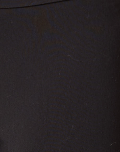 Avenue Montaigne Signature Stretch Pull - On Ankle Length Straight - Leg Black Pants for Fall