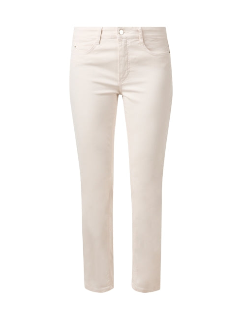 Antique White Dreamy Straight Leg Stretch Denim Jeans